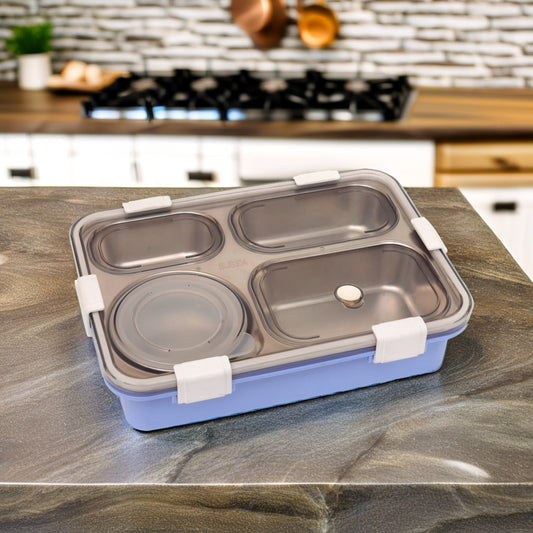 Blushy Meal Lunch Box – 4 Compartment Lunch Box